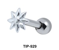 Floral Silver Upper Ear Piercing  TIP-929
