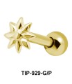 Floral Silver Upper Ear Piercing  TIP-929