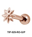 Floral Silver Upper Ear Piercing  TIP-929