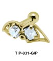 Eye Mask Shaped Helix Ear Piercing TIP-931