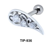 Multiple Stone Helix Ear Piercing TIP-936