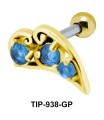 Multiple Stone Helix Ear Piercing TIP-938