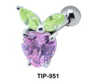 Purple Stone Sweet Fruit Upper Ear TIP-951