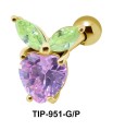 Purple Stone Sweet Fruit Upper Ear TIP-951