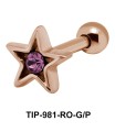 Star Shaped Helix Piercing TIP-981