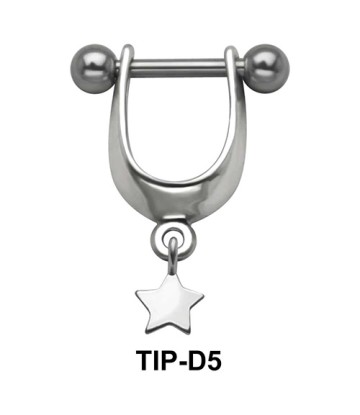 Star Dangler Upper Ear Cartilage Shields TIP-D5