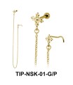 Helix Ear Nose Stud TIP-NSK-01