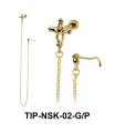 Helix Ear Nose Stud TIP-NSK-02