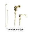 Helix Ear Nose Stud TIP-NSK-03