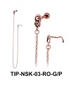 Helix Ear Nose Stud TIP-NSK-03