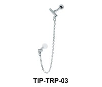 Beautiful Link Helix Ear and Tragus Piercing TIP-TRP-03