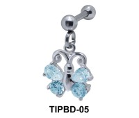 Butterfly Shaped Upper Ear Dangling Charms TIPBD-05 