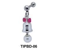Bell Shaped Upper Ear Dangling Charms TIPBD-06 