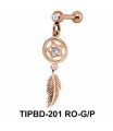 Dream Catcher Shaped Upper Ear Dangling Charms TIPBD-201