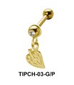 Designer Leaf Upper Ear Charms TIPCH-03