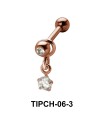Stone Set Upper Ear Charms TIPCH-06-3