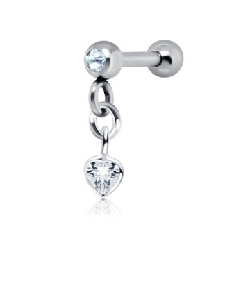 Helix Ear Piercing Bezel Gems TIPCH-101