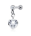 Helix Ear Piercing Bezel Gems TIPCH-101