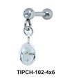 Helix Ear Piercing Bezel Gems TIPCH-102