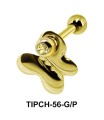Jaw Shaped Dangling Helix Ear TIPCH-56