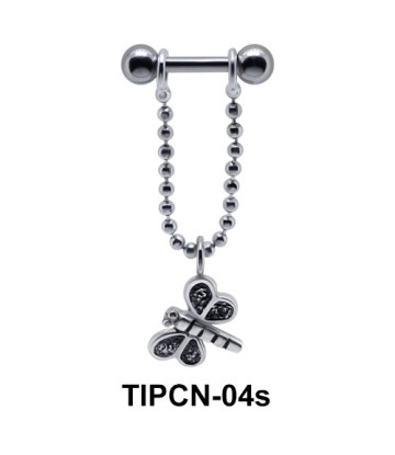 Dangling Butterfly Upper Ear Piercing TIPCN-04s