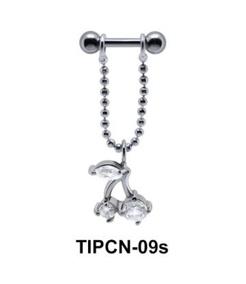 Cherry Upper Ear Piercing Chain TIPCN-09s