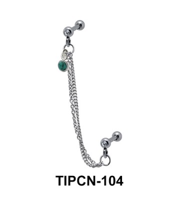 Peace Dangling Helix Chain TIPCN-104