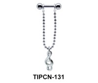 Musical Note Dangling Chain Upper Ear Piercing TIPCN-131