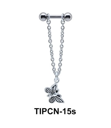 Butterfly Dangling Helix Chain TIPCN-15s