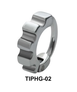 Wheel Shaped Upper Ear Design Rings TIPHG-02