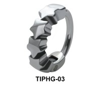 Stars Shaped Upper Ear Design Rings TIPHG-03