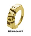 Love Shaped Upper Ear Design Rings TIPHG-04