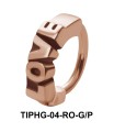 Love Shaped Upper Ear Design Rings TIPHG-04