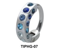 Rhinestones Upper Ear Design Rings TIPHG-07