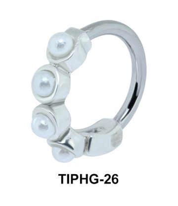 Pearl Shaped Upper Ear Design Rings TIPHG-26