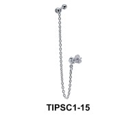 Simple Ear Chain Piercing TIPSC1-15