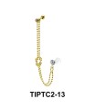 Alluring Tragus Chain Piercing TIPTC2-13
