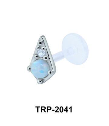 Opal Tragus Piercing TRP-2041