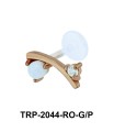 Opal Tragus Piercing TRP-2044