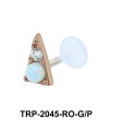 Opal Tragus Piercing TRP-2045