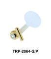 CZ Tragus Piercing TRP-2064