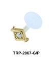 CZ Tragus Piercing TRP-2067