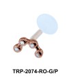 CZ Tragus Piercing TRP-2074