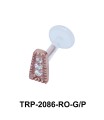 Multiple Stones Tragus Piercing TRP-2086 