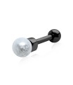 White Pearl Set Helix Piercing TIP-151pp