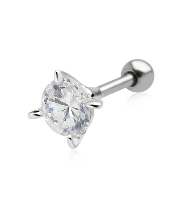 Round Stone Helix Ear Piercing TIP-155