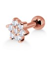 Beautiful Flower Helix Ear Piercing TIP-2412b
