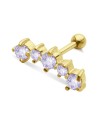 Lavender Stones Helix Ear Piercing TIP-253-LAV