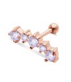 Lavender Stones Helix Ear Piercing TIP-253-LAV