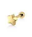 Star Shaped Helix Ear Piercing TIP-273